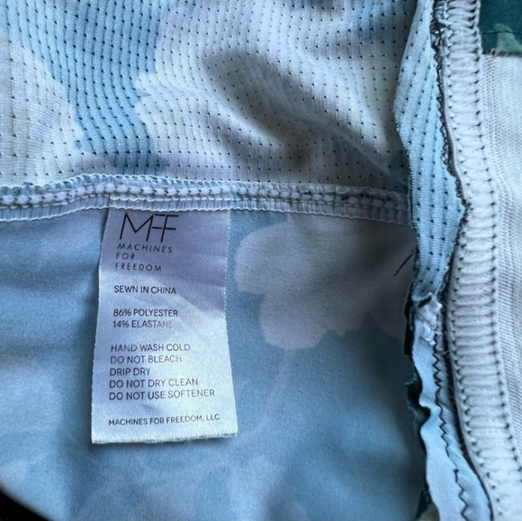 Machines for Freedom Summerweight Long Sleeve Jersey XL Jaded Rose Hemmed to 26” - Picture 5 of 11